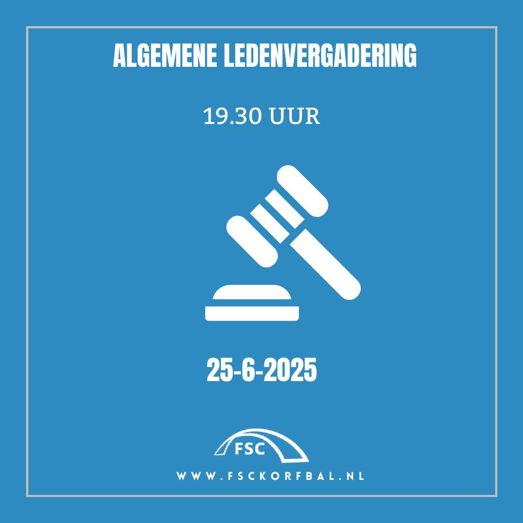 Vanavond staat de ALV van FSC weer op het programma. We hopen daar weel zoveel mogelijk leden te zien.