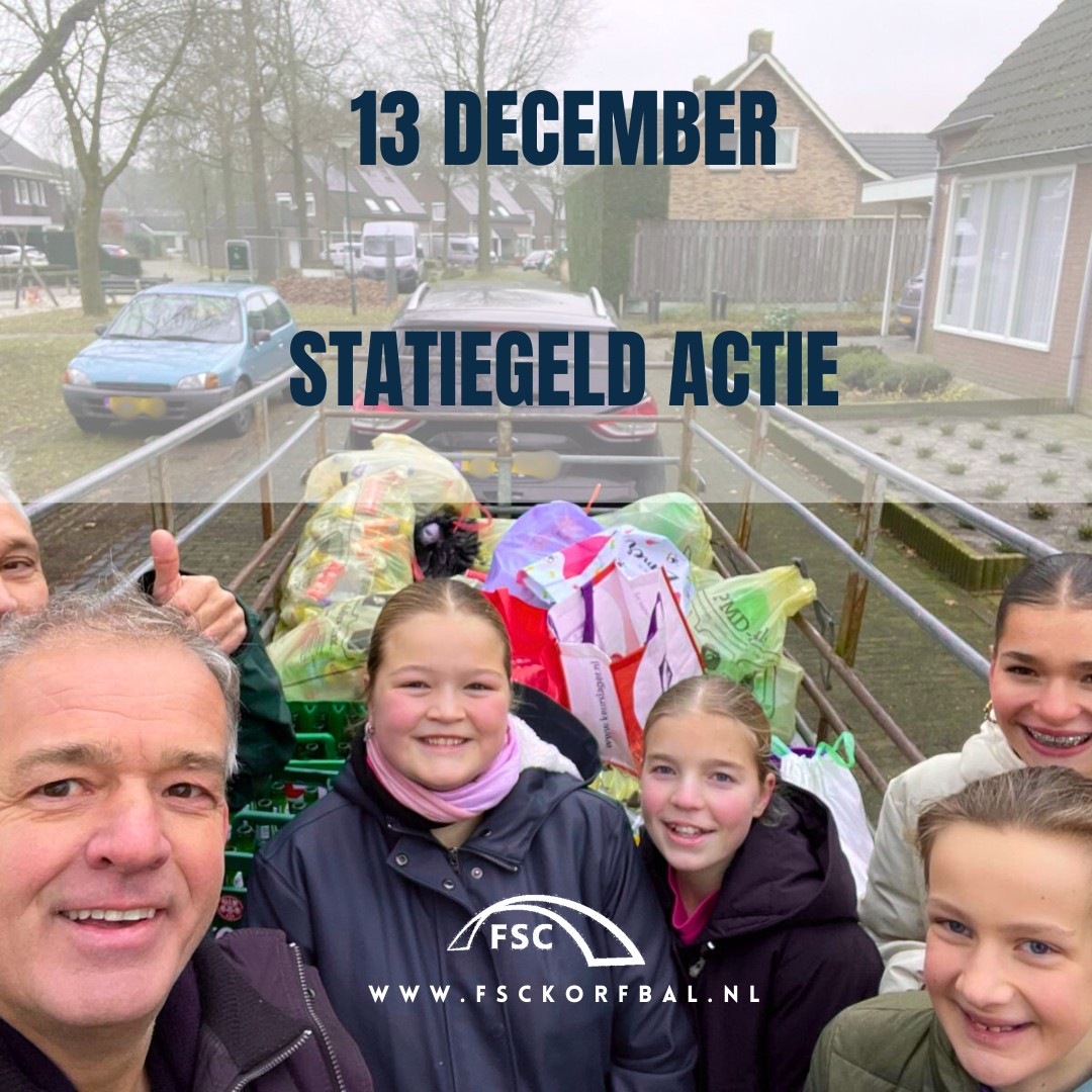 Statiegeldactie 2025!

Zaterdag 13 december gaan we vanaf 10.00 uur in Knegsel langs de deuren om lege flessen, kratten en blikjes op te halen. Je mag het ook naar ons op het dorpsplein komen brengen, wij zullen zorgen voor de gezelligheid daar! Tot dan!

#knegsel #statiegeld