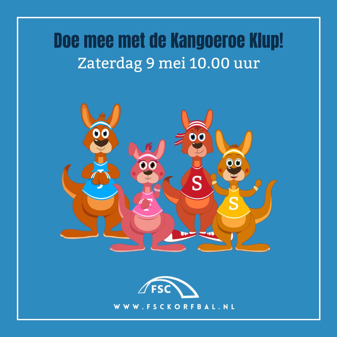 🌟 Morgen is het weer tijd voor de Kangoeroe Klup bij FSC Korfbal! 🦘🏐

Heb jij een kind van 3 t/m 7 jaar dat dol is op rennen, spelen en plezier maken? Kom gezellig meedoen bij onze Kangoeroe Klup!
Spelenderwijs bewegen, samen sporten én nieuwe vriendjes maken staan centraal 💛💙

🕙 Start: 10.00 uur
📍 Sportpark De Breemakker in Knegsel
👧🧒 Ook niet-leden zijn van harte welkom om gratis mee te trainen!

Neem gerust een vriendje, vriendinnetje, buurkind of neefje/nichtje mee 🎉

Aanmelden is niet nodig — gewoon lekker langskomen!
Tot morgen! 🦘✨

#FSCKorfbal #KangoeroeKlup #Sportplezier #Korfbal #BewegenVoorKinderen #Knegsel #JeugdSport